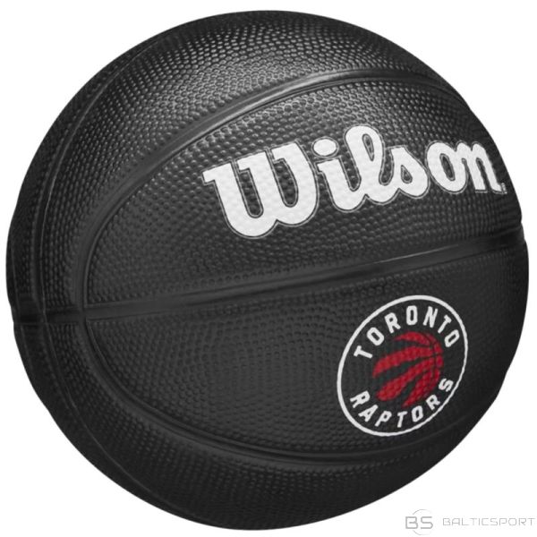 Wilson Team Tribute Toronto Raptors Mini Ball WZ4017608XB basketbols (3)