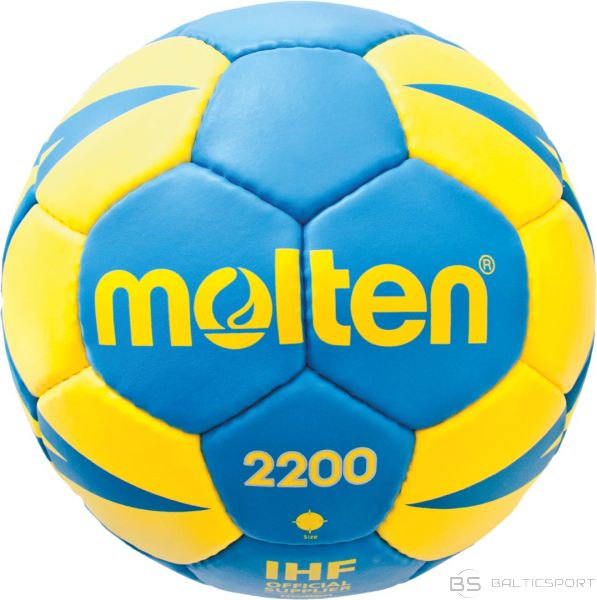 Handball ball training MOLTEN H0X2200-BY synth. leather size mini