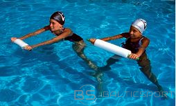 Peldēšanas rullītis ūdens aerobikai. Senior