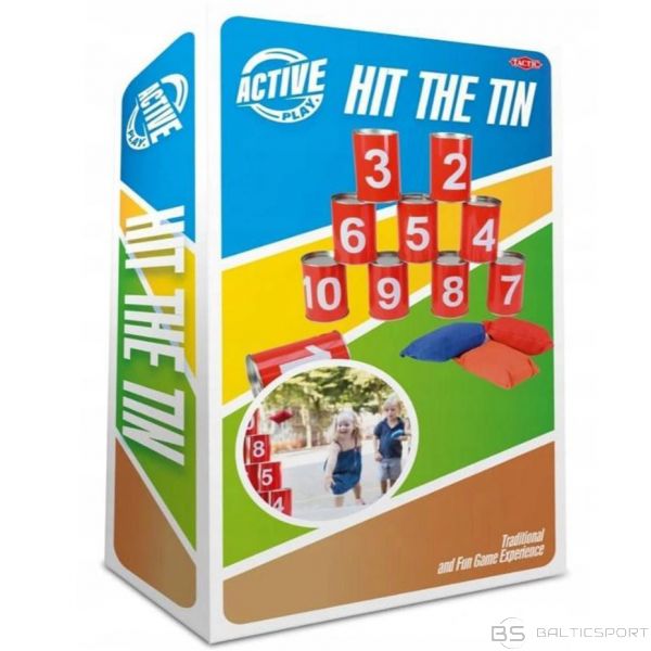 TIn toss / Hit the tin /  spēle bundžu tornis / mešanas spēle