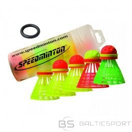 Badmintona volāni /Volāns SPEEDMINTON Speedertube 5er Mixpack