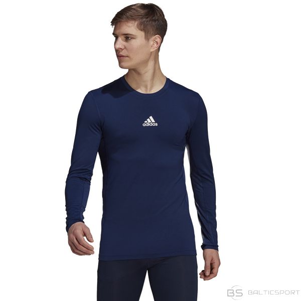 Adidas Techfit Ls Top GU7338 T-krekls / Jūras zila / S