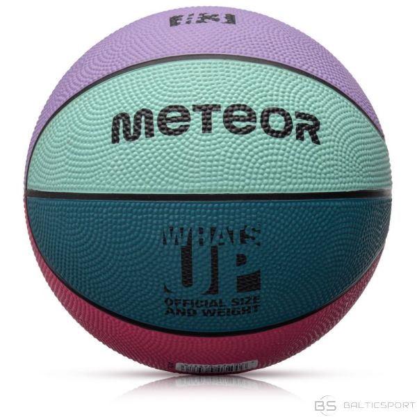 Meteor Kas notiek 3 basketbola bumbiņas 16790, 3. izmērs (uniw)