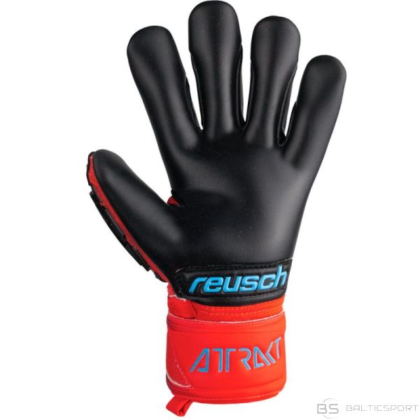 Futbola vārtsarga cimdi /Reusch Attrakt Freegel Gold Finger Support Gloves M 53 70 130 3333 (10)