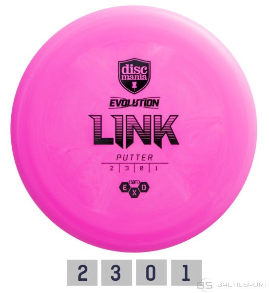 Disks / Dixcgol fDISCMANIA Putter SOFT EXO LINK 2/3/0/1 Pink
