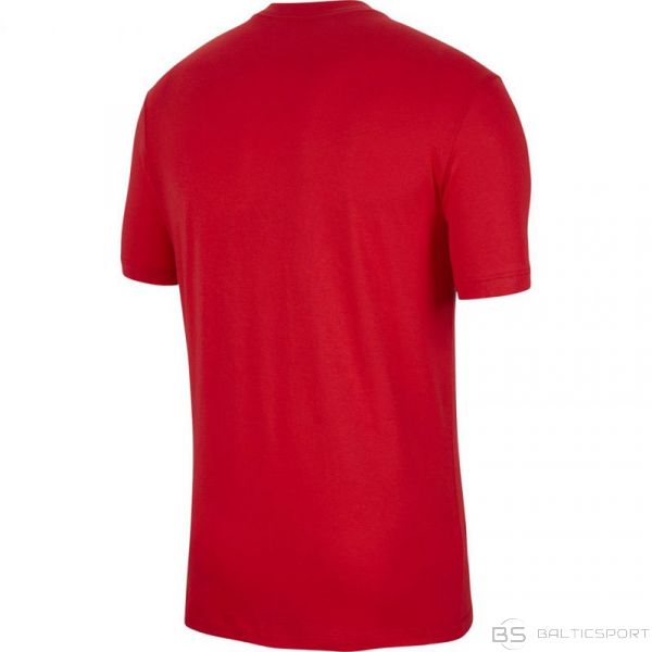 Nike T-krekls Polija TEE Evergreen Crest M CU9191 611 (XL)