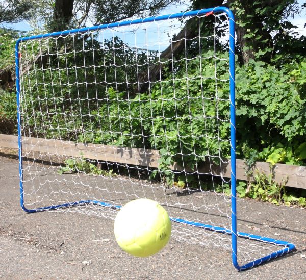 Acito Vārti futbola ar tīklu, zili,180x120x60cm