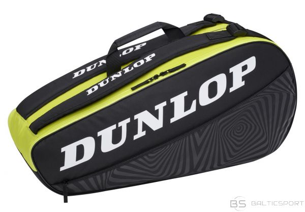 Tennis Bag Dunlop SX CLUB 6 racket 55L black/yellow