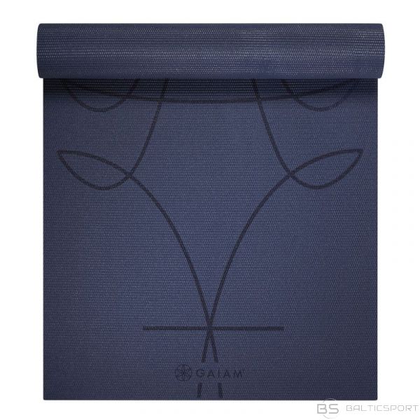 Gaiam Jogas paklāja izlīdzināšanas tinte 6 mm 64015 (N/A)