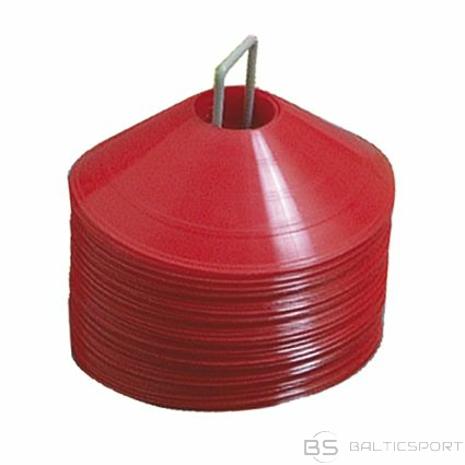 Konusu komplekts - sarkans - 50gab -  ķiniešu cepurītes