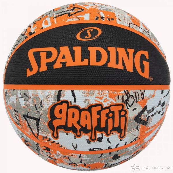 Spalding Grafiti bumba / 7 / oranža