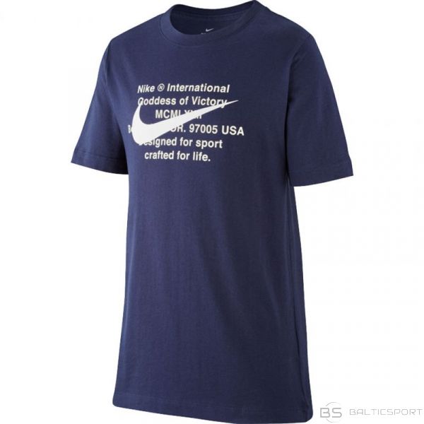 Nike T-krekls Swoosh For Life Jr CT2632 451