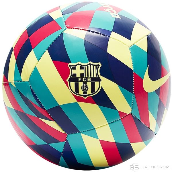 Futbola bumba /Nike FC Barcelona Pitch Ball CQ7883 352 / Dzeltena / 4