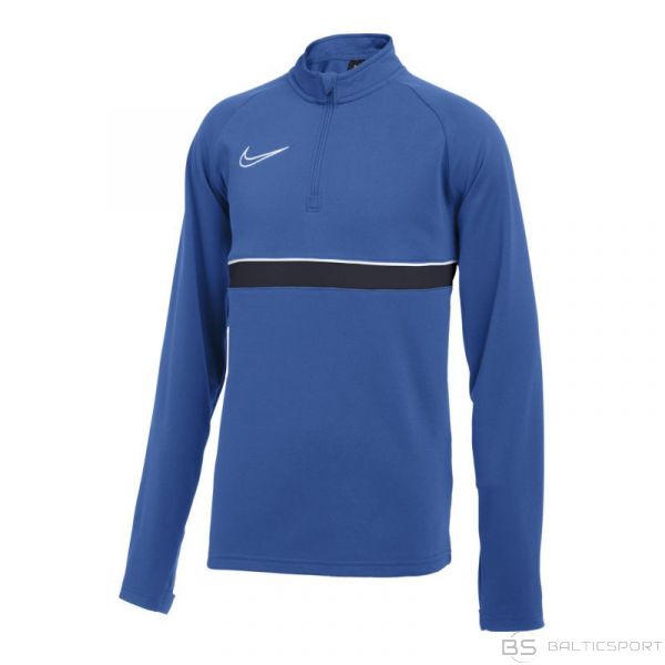 Nike DF Academy 21 Dril Top Jr CW6112 463 sporta krekls (XS (122–128 cm))
