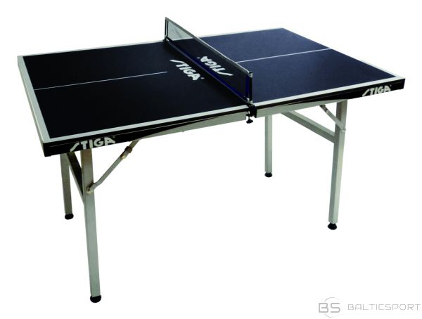 Mini Table  ar tīklu melns  (125*76*65cm)  STIGA GAMES