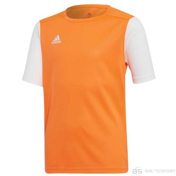T-krekls adidas Estro 19 JSY Y DP3227 / Oranža / 176 cm