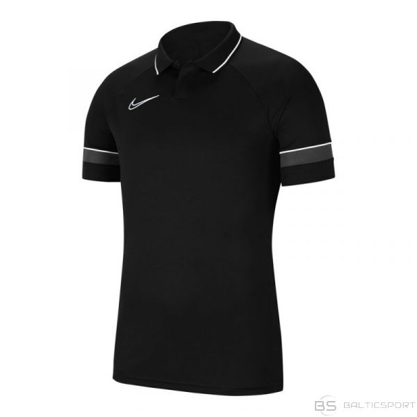 Nike Academy 21 polo Jr CW6106-014 T-krekls (XS)