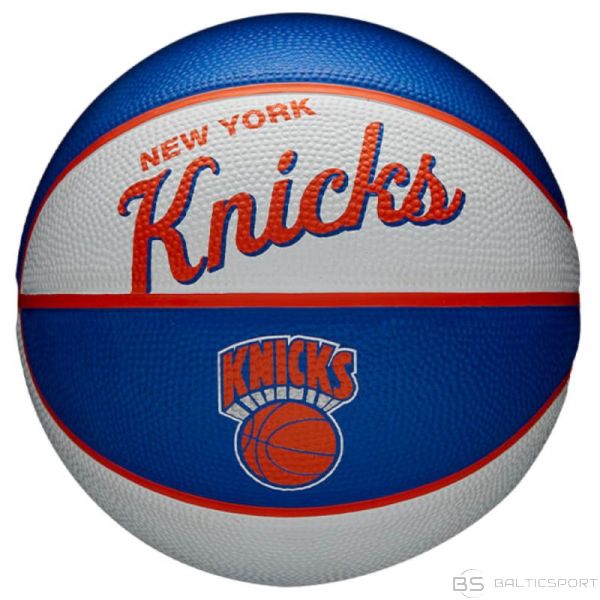 Basketbola bumba /Wilson Team Retro New York Knicks mini bumba WTB3200XBNYK (3)
