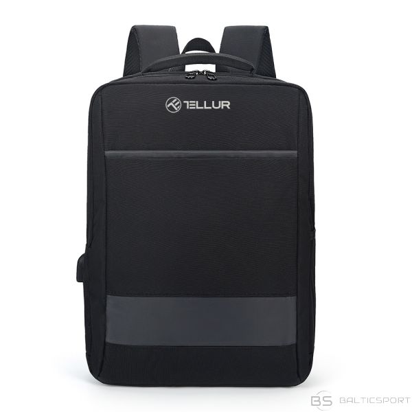 Tellur 15.6 Notebook Backpack Nomad with USB Port Black