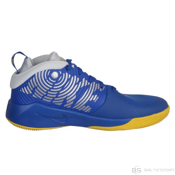 Basketbola apavi /Nike Team Hustle D 9 (GS) AQ4224 404/39 / Zila kurpes