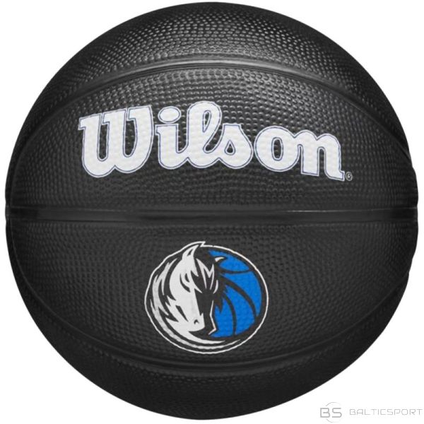 Wilson Team Tribute Dalasas Mavericks mini bumba WZ4017609XB basketbols (3)