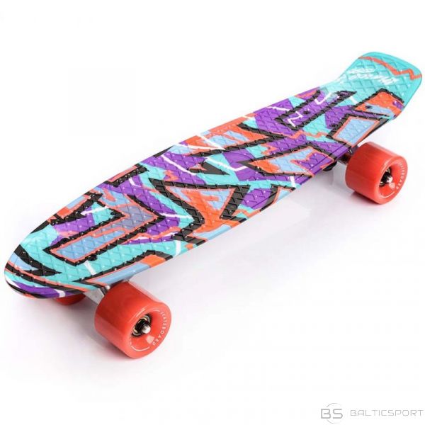 Penijdēlis /  Penny Board Meteor Multicolor Graffiti 22604 skateboard (N/A)