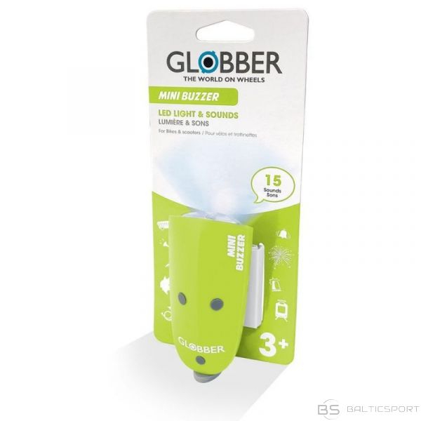 Globber LED lampa + skaņas signāls Mini Buzzer 530-106 DE1 (N/A)