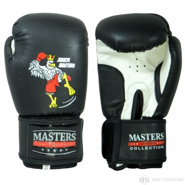 Masters Boksa cimdu kolekcija Rpu-Mjc Jr 01255-02-8 (czarny+10 oz)