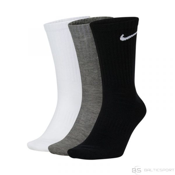 Nike Ikdienas vieglās apkalpes 3Pak SX7676-964 zeķes (XL (46–50))