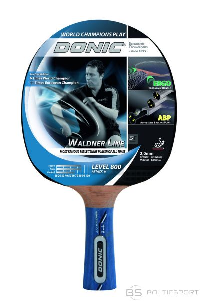 Galda tenisa rakete /Galda Tenisa Rakete / DONIC Waldner 800