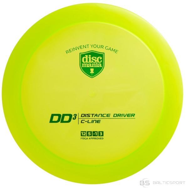 Discgolf DISCMANIA Distance Driver C-LINE DD3 Green 12/5/-1/3