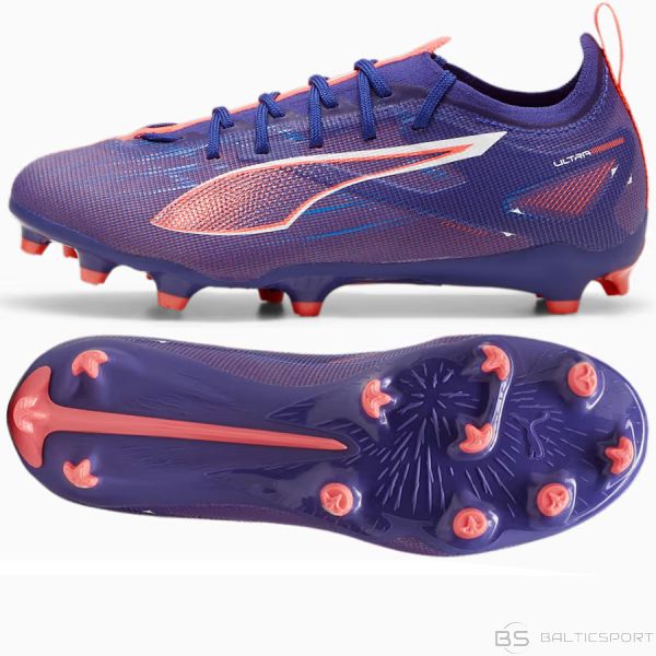 Buty Puma Ultra 5 Pro Jr FG/AG 107693-01 / niebieski / 38 1/2