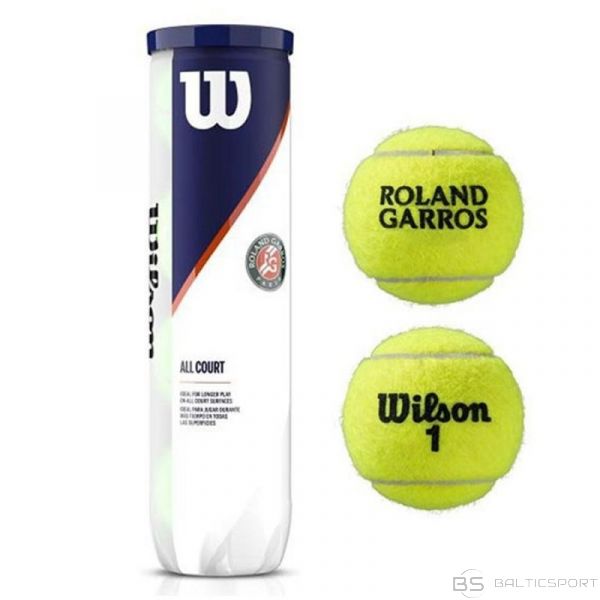 Wilson Roland Garos All Court 4 WRT116400 tenisa bumba (żółty)