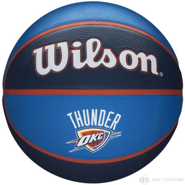 Basketbola bumba /Wilson NBA komanda Oklahomsitijas Thunder Ball WTB1300XBOKC (7)