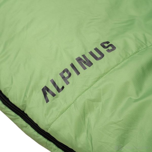 Alpinus Ultralight 850 guļammaiss 215 cm x 80 cm x 50 cm zaļš AC18637 pa kreisi (N/A)