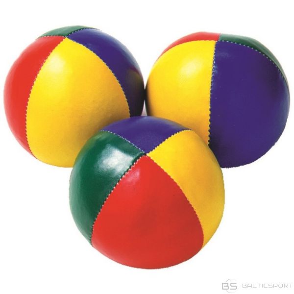 Žonglēšanas bumbiņu komplekts 5.5 cm ( 3gb) 