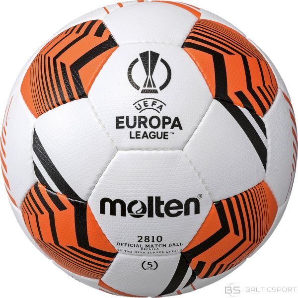 Futbola Bumba āra treniņiem / MOLTEN F5U2810-12 UEL Europa League replica,  size 5