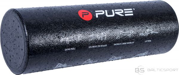 Pure2Improve Trainer Roller 45 x 15 cm Black