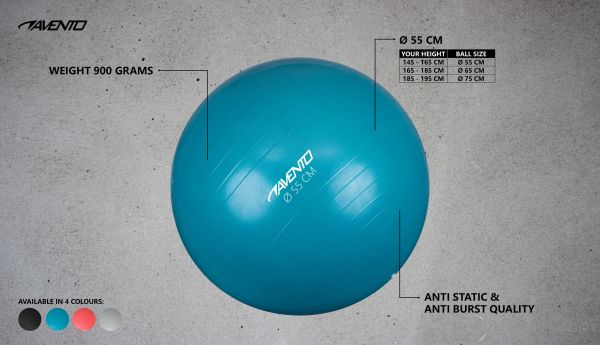 Gym Ball AVENTO 42OA 55cm Blue