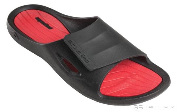 Slippers unisex AQUAFEEL 72463 20 size 45/46 black/red