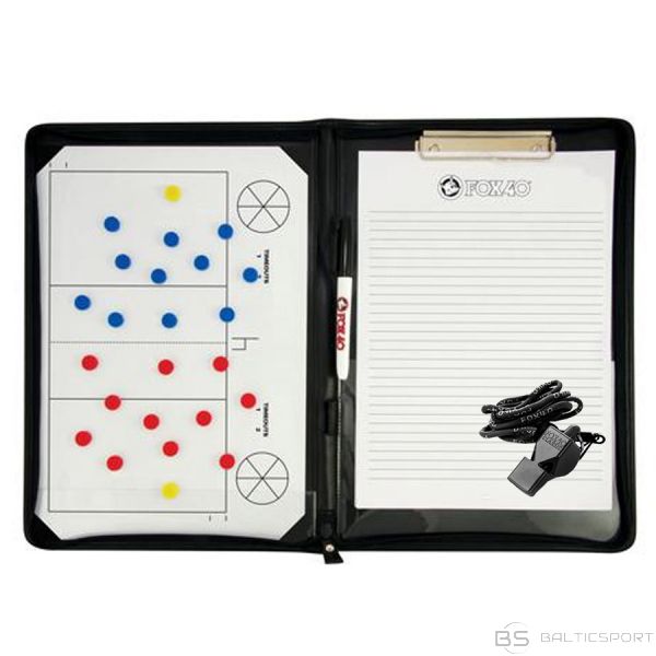 Fox40 Taktiskais galda volejbols - magnētisks A4 + piezīmju grāmatiņa + svilpes volejbols / 36,5 x 25,5 /