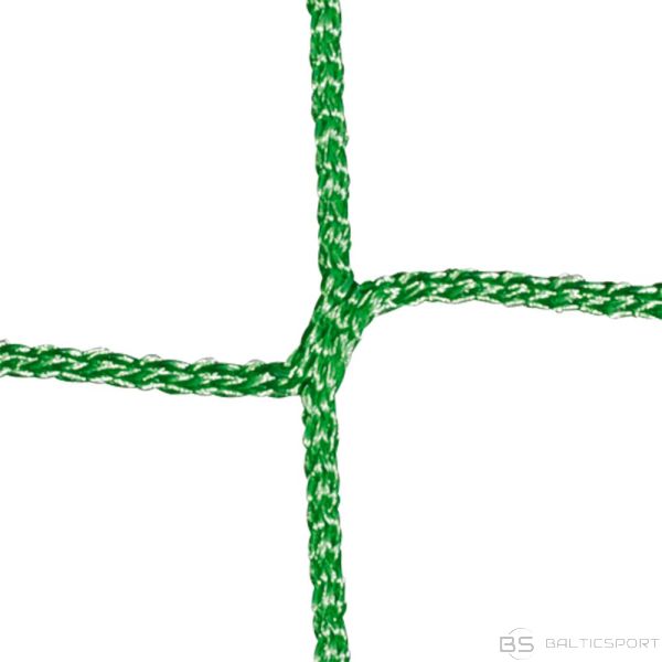 Futbola vārtu tīkls 5x2m zaļš,  4mm biezums - dziļums 0.8/1.5m