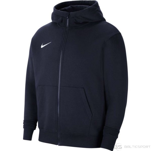 Nike Park 20 Fleece FZ Hoodie Junior CW6891 451 / Jūras zila / S (128-137cm)