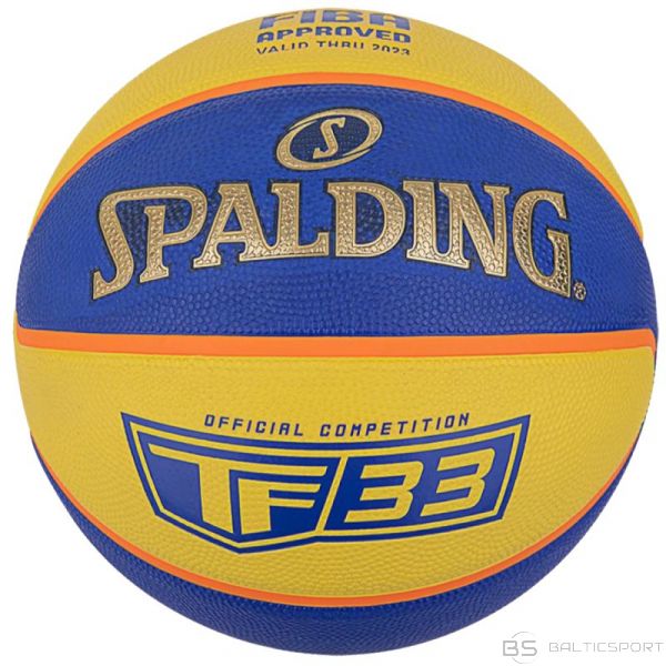 Basketbola bumba /Spalding TF-33 oficiālā bumba 84352Z basketbols (6)