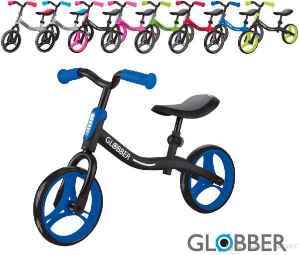GLOBBER Balance Bike Go Bike black/blue, 610-130