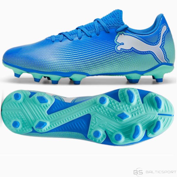 Buty Puma FUTURE 7 Play FG AG 107939 01 niebieski 42