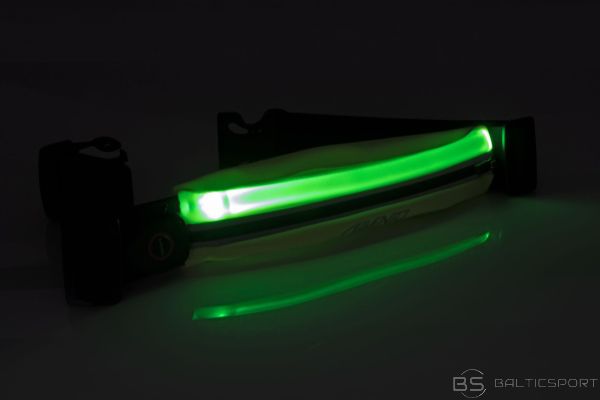 Sporta josta, skrējēju josta ar kabatu + lādējama LED gaisma