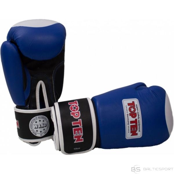 Inny Desmit populārākie boksa cimdi RTT-WAKO 10 oz 01111-02WAKO (niebieski)