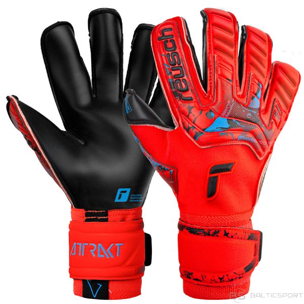 Reusch Attrakt Gold X Evolution Cut Gloves 53 70 964 3333 / Red / 8.5