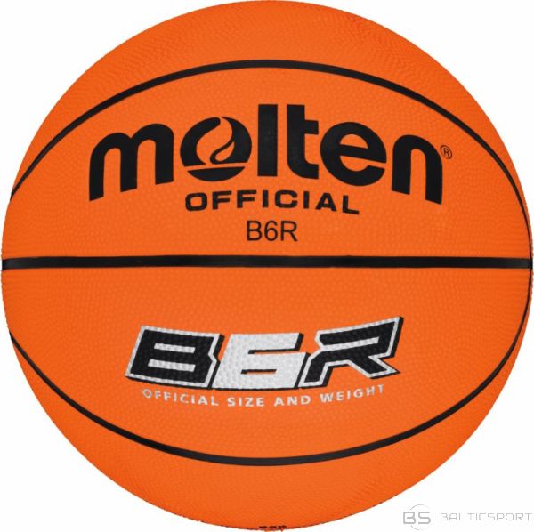 Molten Basketball rubber B6R orange